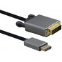  Câble de raccordement DisplayPort mâle vers DVI Premium Noir 1 m