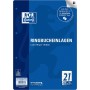 Oxford Feuillets pour classeur, A4, lign, 100 feuilles