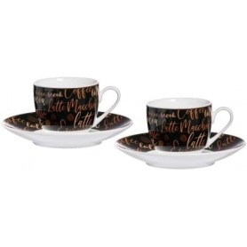 Ritzenhoff & Breker Set expresso AROMATICO, 4 pices