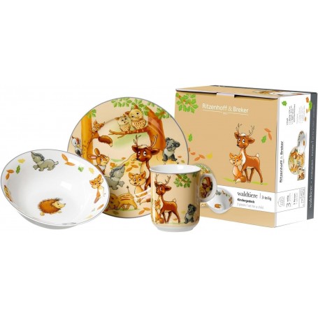 Ritzenhoff & Breker Service de vaisselle "ANIMAUX SAUVAGES"