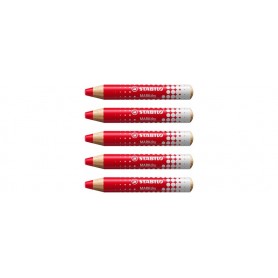 Crayon marqueur STABILO MARKdry - rouge