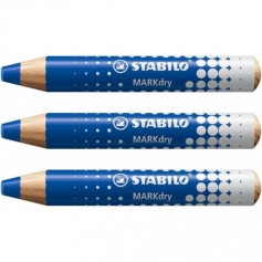Crayon marqueur STABILO MARKdry - bleu
