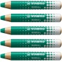 Crayon marqueur STABILO MARKdry - vert