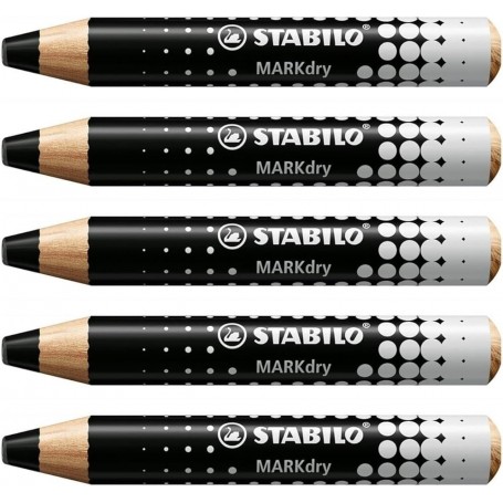 Crayon marqueur STABILO MARKdry - noir