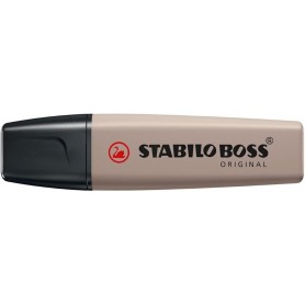 Surligneur STABILO BOSS ORIGINAL NatureCOLORS - gris taupe