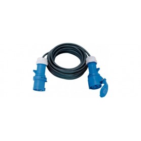 BRENNENSTUHL 1167650110 - Alargador eléctrico IP44 H07RN-F3G1,5 de 10 m x 1.5 mm Con clavijas y conectores CEE 230V/16A