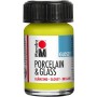Marabu Peinture "Porcelain & Glass", brillant, 15 ml, rsda