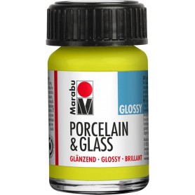 Marabu Peinture "Porcelain & Glass", brillant, 15 ml, rsda