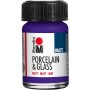 Marabu Peinture "Porcelain & Glass", mat, 15 ml, violet