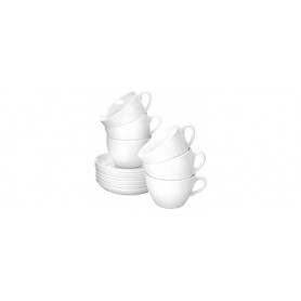 Esmeyer Tasse caf "Bistro", set de 6, blanc