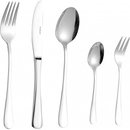 Esmeyer 30 pices de couvert "Sylvia", acier inox chrom