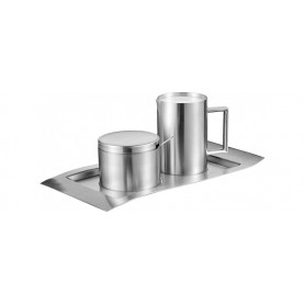 Esmeyer Set pour lait & sucre "WAVE", 5 pices