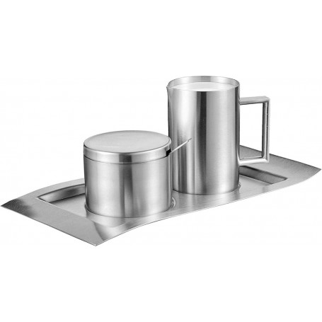 Esmeyer Set pour lait & sucre "WAVE", 5 pices