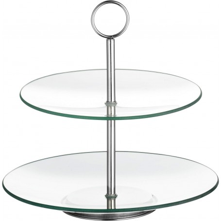 Esmeyer Prsentoir tages en verre "COOKIE", 2 tages