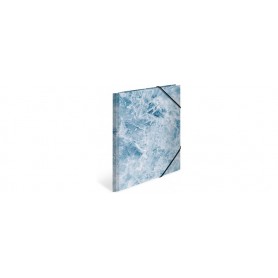 HERMA Chemise lastiques "Nature", A4, carton, Ice