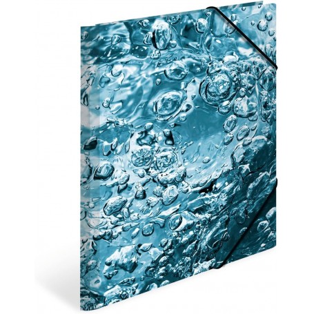 HERMA Chemise lastiques "Nature", A3, carton, Water