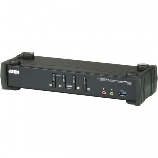 Switch KVMP USB 3.0 DisplayPort 4 ports, ATEN CS1924, 4K