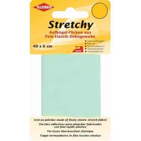 KLEIBER Patch thermocollant lastique, 400 x 60 mm, menthe