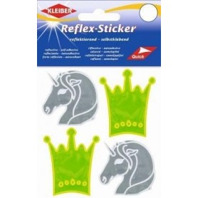 KLEIBER Sticker rflechissant "Couronne & licorne"