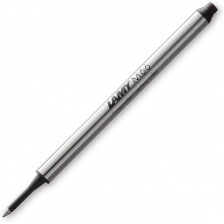 LAMY Recharge pour stylo roller M66, M, en blister, noir
