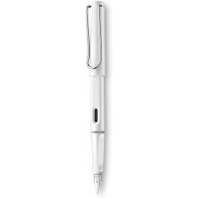 LAMY Stylo plume safari white, taille de plume: M