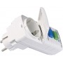Adaptateur de protection contre les courants de défaut blanc