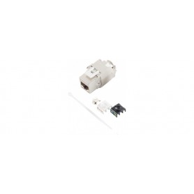 S-Conn 08-10030 Module Keystone - S-Conn 08-10030, Plat, Métallique, RJ-45, Terminal, Femelle, Femelle