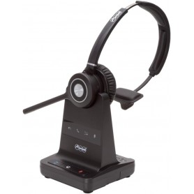 COMfortel H-600 Casque avec Fil &sans Fil Arceau Bureau/Centre d'appels Bluetooth Noir