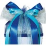 ROTH LED-Schulttenschleife "Blue Star", blau