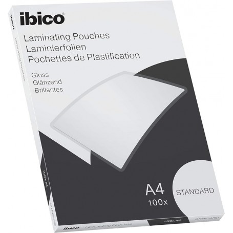 ibico Basics Pochette de plastification, A4, 250 microns