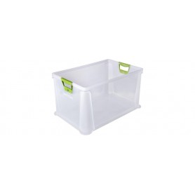 keeeper Boîte de rangement "luis", 64 litres, transparent 