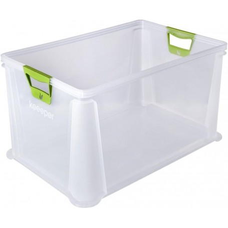 keeeper Boîte de rangement "luis", 64 litres, transparent 