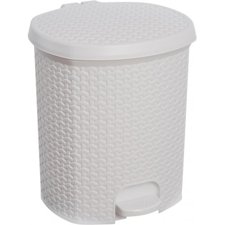 keeeper Poubelle cosm‚tique à p‚dale "tjark", nordic-white 