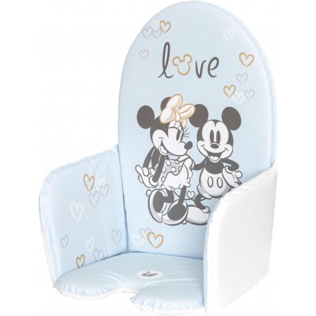 keeeper kids Coussin pour chaise haute de bb "lena mickey"