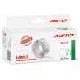 METO tiquette pour tiqueteuse de prix, 26 x 16 mm, blanc