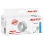 METO tiquette pour tiqueteuse de prix, 32 x 19 mm, blanc