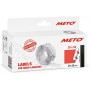 METO tiquette pour tiqueteuse de prix, 29 x 28 mm, rouge