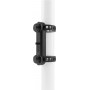 Base Twist Uni Porte Bouteille magnétique Unisexe-Adultes, Noir, 2 2 mm
