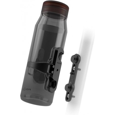 Bidon avec Bike Base Twist Set Transparent 700 ml