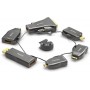 Bague adaptatrice 4K HDMI avec six adaptateurs