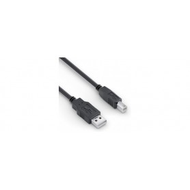 USB 2.0 câble A-prise mâle á B-prise mâle - noir - 5,0m