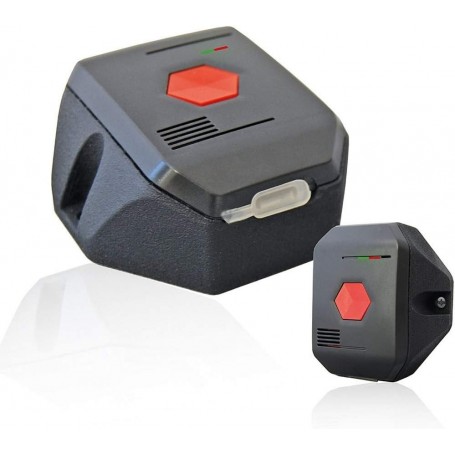 DistyNotruf Stationnaire Bouton d‘Appel d’Urgence Touche d’Appel d’Urgence pour Maison Bouton d’Urgence Fixe l’Appel d’Urgence p