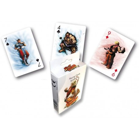 Street Fighter jeu de cartes à jouer Characters