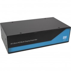 Séparateur de mur vidéo InLine® DisplayPort vers DVI 2x2 2 IN 4 OUT 4K UltraHD