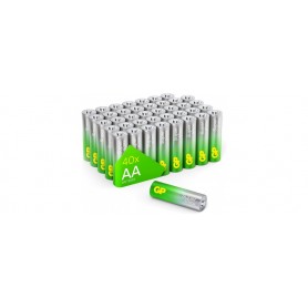 Lot de 40 Piles AA GP Alkaline Super 1,5 V