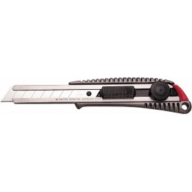 NT Cutter SL-700GP, aluminium, lame de 18 mm, anthracite