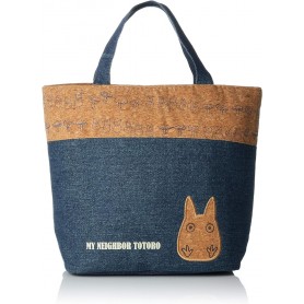 Mon Voisin Totoro Sac à Lunch style liège & denim Totoro