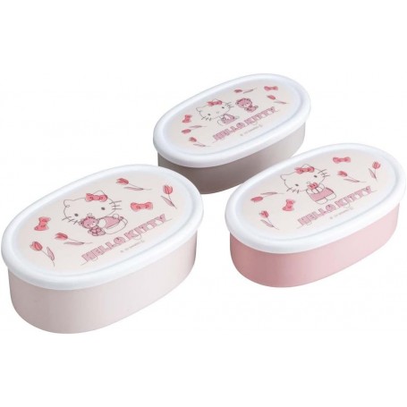 Hello Kitty Set de 3 Bento Box Kitty-chan