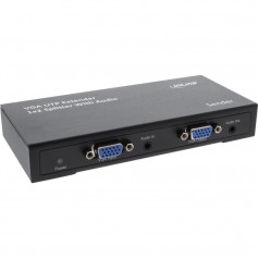 Extender Audio Expender InLine® VGA + max. 300 m via un câble réseau UTP / STP RJ45