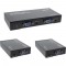 InLine® VGA Extender / Splitter SET 1 à 2, UTP avec audio jusqu'à 300 m